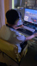 雷柏（Rapoo）VH160S升級款有線(xiàn)游戲耳機 三角洲行動(dòng)fps 明末淵虛之羽聽(tīng)聲辨位打瓦頭戴式7.1聲道RGB背光 白色 曬單實(shí)拍圖