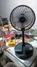 電風(fēng)扇伸縮折疊小風(fēng)扇宿舍家用靜音充電型辦公臺式USB桌面宿舍大風(fēng)力夏臺面落地兩用折疊電風(fēng)扇 顏色隨機 直插款無(wú)檔位開(kāi)關(guān)1個(gè)裝 曬單實(shí)拍圖