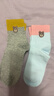浪莎襪子女純棉5雙秋冬季中筒襪全棉女襪中厚襪子學(xué)生棉襪可愛(ài)防臭襪 FA821混色 5雙 均碼 (純棉時(shí)尚女襪) 曬單實(shí)拍圖