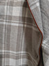紅豆居家男士秋冬梭織磨毛格紋家居服男加厚純棉睡衣 奶糖棕 2XL 180/100A 曬單實(shí)拍圖