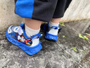 OLOEY兒童運動(dòng)鞋男童帶燈奧特童鞋曼春秋2025新款透氣軟底幼兒園跑步鞋 【帶燈款】藍色雙網(wǎng) 男童運動(dòng)鞋 28 碼 內長(cháng)17.4cm 曬單實(shí)拍圖
