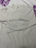 優(yōu)衣庫男裝HEATTECH EXTRA WARM棉混紡圓領(lǐng)T恤/9分袖保暖衣479450 479450/01乳白色 M 曬單實(shí)拍圖