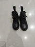 比牧巴（PIMPA）男童馬丁靴秋冬2025新款軟底防滑兒童二棉靴子中大童短靴男孩皮靴 2381黑色【大棉】 32 碼20.2cm 曬單實(shí)拍圖