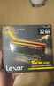 雷克沙（Lexar）DDR5 6400 64GB(32GB×2)套條 電競RGB燈條內存條 CL42 AI部署必備 Thor雷神之刃二代 黑色 曬單實(shí)拍圖