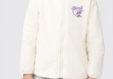 迪士尼（Disney）兒童搖粒絨開(kāi)衫外套秋冬新品校服神器內搭保暖女童休閑外套 曬單實(shí)拍圖