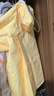 彌鹿（MiDeer）兒童雨衣防風(fēng)寶寶雨披學(xué)生用可背書(shū)包幼兒園女孩男孩生日禮物 麥黃色：S碼 曬單實(shí)拍圖