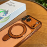 五鼠 FIVEMICE適用蘋(píng)果17promax手機殼iphone17pro新款磁吸透明硅膠外殼輕奢高級感17帶鏡頭膜全包防摔保護套女 【星宇橙】晶透磁吸_帶鏡頭膜_久用不黃 iPhone 17 Pro 曬單實(shí)拍圖