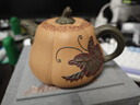 藏壺天下宜興名家純手工原礦紫砂壺小容量中式茶具一人用泡茶壺 南瓜壺 270ml 曬單實(shí)拍圖