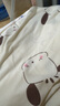 女士睡衣春秋純棉質(zhì)長(zhǎng)袖開衫翻領(lǐng)可愛家居服秋天可外穿學(xué)生套裝 1023杏灰奶茶小狗 L 曬單實(shí)拍圖
