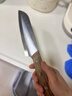 王麻子多功能小廚刀廚房刀具菜刀家用切水果切菜切肉三文魚(yú)刺身廚刀 曬單實(shí)拍圖