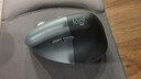 羅技（Logitech）Lift人體工學(xué)鼠標 垂直鼠標 小手鼠標 無(wú)線(xiàn)藍牙鼠標 3臺設備秒切換 帶Logi Bolt接收器 黑色 曬單實(shí)拍圖
