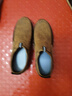 拾映正宗老北京布鞋男透氣休閑鞋輕便中老年爸爸鞋軟底老人防滑健步鞋 男款咖色【防水防滑】 42 曬單實(shí)拍圖