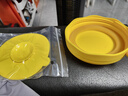 皇寵大眼萌寶寶輔食碗 兒童注水保溫碗吸盤(pán)碗 PPSU雙內膽碗克洛黃 曬單實(shí)拍圖