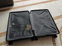 地平線(xiàn)8號（LEVEL8）行李箱密碼拉桿箱男女托運大容量萬(wàn)向輪學(xué)生旅行者PC箱 24英寸黑 曬單實(shí)拍圖