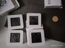 電子溫濕度計(jì)小米同款高精準(zhǔn)家用嬰兒房溫度表壁掛式干濕顯示迷你款可立可貼墻電子溫濕度計(jì) 【四個(gè)裝】白色 曬單實(shí)拍圖