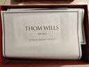 THOM WILLS布洛克真皮德比鞋男厚底增高 黑色亮皮D281-1 7/40碼 曬單實(shí)拍圖