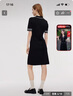 歌莉婭針織連衣裙女2025新款學(xué)院風(fēng)穿搭減齡黑裙子1E7J4G2Q0 00B黑色 XXS 曬單實(shí)拍圖