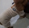 邦帛世貓咪狗狗衣服寵物加絨保暖泰迪比熊博美小型犬幼犬保暖四腳棉衣 寵物衣服【棕】 M 曬單實(shí)拍圖
