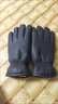 恒源祥真皮毛一體手套男女冬季保暖加絨加厚牛皮騎行機車(chē)摩托車(chē)羊毛防寒 L碼適合男士體重110-150斤牛皮面 均碼 曬單實(shí)拍圖