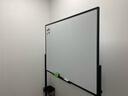 得力白板寫(xiě)字板120*90cm H型碳鋼支架式磁吸書(shū)寫(xiě)移動(dòng)升降辦公會(huì )議黑板家庭輔導培訓33715【升級雙面】 曬單實(shí)拍圖