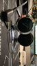 松下（Panasonic）有線耳機(jī) 重低音耳掛式耳機(jī) RP-HS47GK-K1防滑 跑步運(yùn)動游戲耳機(jī) 黑色 曬單實(shí)拍圖