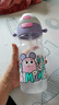 BC BABYCARE兒童水杯二合一戶(hù)外運動(dòng)水杯吸管杯直飲幼兒園水壺上學(xué)專(zhuān)用2 【Tritan-可背可拎】維卡紫 600ml 曬單實(shí)拍圖