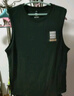 真維斯（Jeanswest）100%純棉背心男美式潮流街頭ins風(fēng)圓領(lǐng)無(wú)袖上衣男款戶(hù)外百搭汗衫 咖#ZS花紋標X 2XL 【不易變形】 曬單實(shí)拍圖