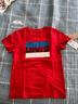 Levi's李維斯兒童短袖t恤男童上衣純棉薄款童裝夏季圓領(lǐng)衣服 超級紅 120 /60 【建議身高110-116cm】 曬單實(shí)拍圖