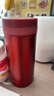 樂(lè )扣樂(lè )扣（LOCK&LOCK）不銹鋼纖巧便攜保溫杯茶水杯車(chē)載商務(wù)杯子200ml紅色LHC550 曬單實(shí)拍圖