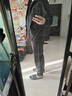 特步防潑水外套秋冬新款男夾克上衣跑步服戶(hù)外騎行服雙層風(fēng)衣運動(dòng)服 0165加絨-正黑色-肩上字母 XL 曬單實(shí)拍圖