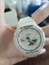 卡西歐（CASIO）【送禮物】手表女G-SHOCK獨角獸中性農家橡樹(shù)潮流運動(dòng)電子表 GMA-S2100GA-7夏日薄荷米白-推薦 曬單實(shí)拍圖
