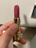 蘭蔻（LANCOME）菁純全新柔霧啞光唇膏 口紅生日禮物送女友 3.4g，370 暮色玫 曬單實(shí)拍圖