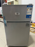 小黃鴨 迷你冰箱小 108L雙門(mén)冷藏冷凍小型家用宿舍租房電冰箱小巧不占地 一級能效省電節能 58L【一級能效，租房省電款】 銀色 曬單實(shí)拍圖
