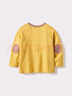 優(yōu)衣庫嬰幼兒寶寶圓領(lǐng)T恤/長(cháng)袖25秋冬新款479657 43 黃色 90 曬單實(shí)拍圖