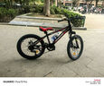 鳳凰（Phoenix）兒童自行車(chē)山地車(chē)男女學(xué)生腳踏車(chē)6-15歲童車(chē) 霸道 黑紅色 20寸 曬單實(shí)拍圖