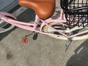 飛鴿（FLYING PIGEON）自行車(chē)成人通勤車(chē)自行車(chē)學(xué)生單車(chē)成人自行車(chē)通勤自行車(chē)女士自行車(chē) 頂配櫻花粉|單速|(zhì)一體輪+禮包 24寸適合150-170cm 曬單實(shí)拍圖