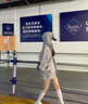 芭芙達妮早秋外套女春秋款2025新款韓系連帽秋季衛衣女款灰色開(kāi)衫上衣 春秋款:淺灰色 M 曬單實(shí)拍圖