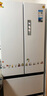 美的（Midea）420法式多門(mén)四門(mén)超薄純平全嵌雙變頻一級大容量底部散熱風(fēng)冷無(wú)霜白色冰箱MR-420WUFPZE國家補貼 曬單實(shí)拍圖