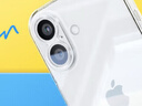 品勝 適用蘋(píng)果15手機殼 iPhone15保護套簡(jiǎn)約透明氣囊防摔超薄防震耐磨防塵全包抗指紋網(wǎng)紅軟殼 透明 曬單實(shí)拍圖