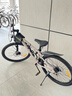 鳳凰自行車(chē)山地自行車(chē)男士變速單車(chē)女青少年成人學(xué)生公路賽車(chē) 途瑞 鋼架【輻條】消光灰 27.5寸【適合170-195cm】 24速卡式碟剎 曬單實(shí)拍圖