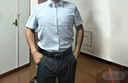 利郎青年商務(wù)男褲【涼感錦氨】休閑褲男輕薄透氣通勤九分褲A5XXK904 青灰色 32 (170/80A) 曬單實(shí)拍圖
