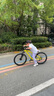 迪卡儂 山地變速青少年自行車(chē)學(xué)生男孩變速單車(chē)山地自行車(chē) 24寸7速檸檬風(fēng)暴 曬單實(shí)拍圖