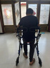 英代康復訓練器材走路老人助力行走器行走輔助器成人學(xué)步車(chē)防摔倒站立 B新款 藍色助力行走器(練行走+練站+移動(dòng)推車(chē)) 曬單實(shí)拍圖