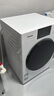 松下（Panasonic）白月光5.0全自動(dòng)10kg超薄滾筒洗衣機純平全嵌隱形觸控屏泡沫凈水氧防過(guò)敏95℃高溫除菌 白月光5.0SE XQG100-F2A1 曬單實(shí)拍圖
