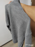 班尼路（Baleno）男士針織衫秋冬季加厚休閑保暖雙頭拉鏈毛衣男外套寬松線(xiàn)衣打底衫 曬單實(shí)拍圖