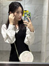 chongsukei小&ck小眾女生鏈條小圓包2025新款春夏感單肩斜挎小包送女友 藍色+專(zhuān)柜套裝禮盒 曬單實(shí)拍圖