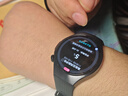 HUAWEI WATCH 5 42mm基礎款深錆色不銹鋼表殼幻月黑氟橡膠表帶首創(chuàng  )X-TAP智感窗eSIM通信手表華為智能手表 曬單實(shí)拍圖