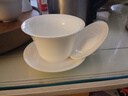 京器丨京東限定真裸價(jià)·三才蓋碗茶具羊脂玉白瓷懸停蓋杯茶碗泡茶杯 曬單實(shí)拍圖