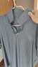 安踏短袖t恤男秋季寬松透氣翻領(lǐng)Polo衫跑步健身羽毛球服休閑運動(dòng)上衣 8113-4男裝灰 XL 180 曬單實(shí)拍圖