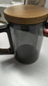 富光泡茶杯茶水分離高硼硅玻璃杯喝茶水杯子花茶杯男公道杯禮物400ML 曬單實(shí)拍圖